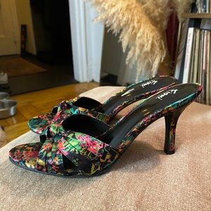 Fioni Satin Kitten Heels